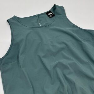 The North Face Women's M Teal Polyester‎ Stretch Athletic Jumpsuit